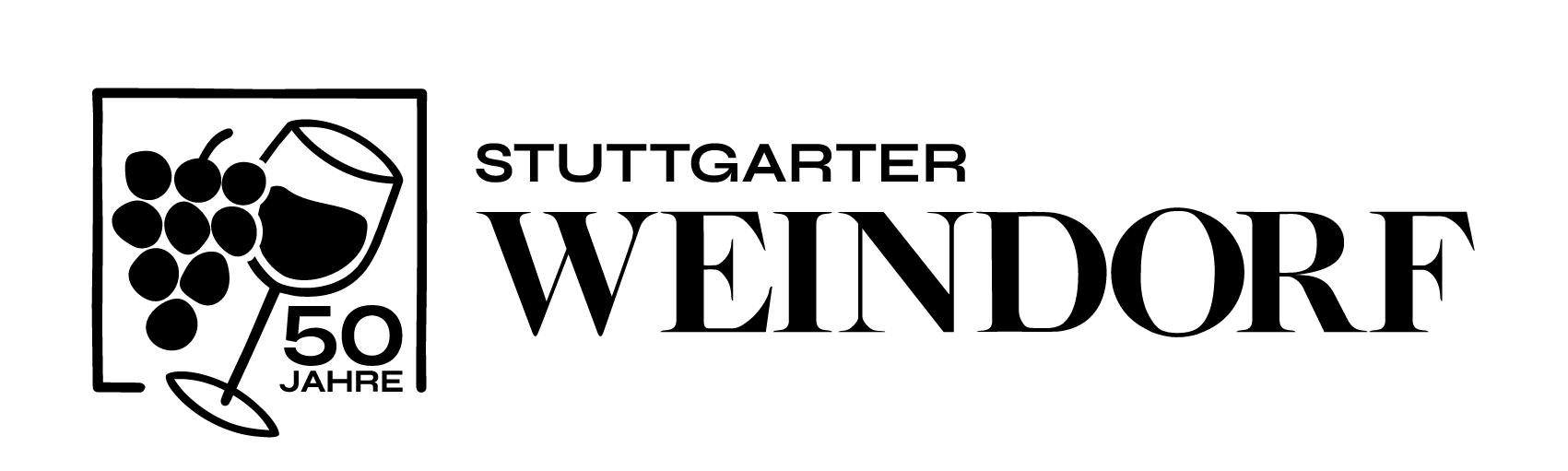 Stuttgart Weindorf Logo 50 Jahre
